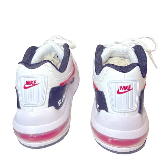 Nike Men's Airmax LTD 3 Sneakers in White and Red Size 8 Almost New - Picture 4 of 7